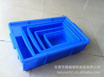 【供應(yīng)適用各種工廠周轉(zhuǎn),零件產(chǎn)品周轉(zhuǎn)箱,規(guī)格齊全平口零件箱】價格,廠家,圖片,塑料箱,東莞市騰越塑膠制品-